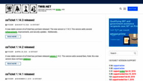 What Tmib.net website looked like in 2020 (3 years ago)