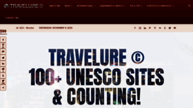 What Travelure.in website looked like in 2020 (3 years ago)