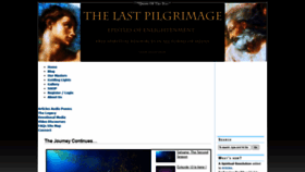 What Thelastpilgrimage.com website looked like in 2020 (3 years ago)