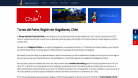 What Torresdelpaine-chile.com website looked like in 2020 (3 years ago)