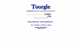 What Toorgle.com website looked like in 2020 (3 years ago)
