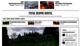 What Totuldesprehostel.ro website looked like in 2020 (3 years ago)