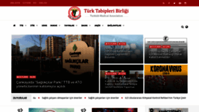 What Ttb.org.tr website looked like in 2020 (3 years ago)