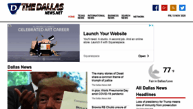 What Thedallasnews.net website looked like in 2020 (3 years ago)