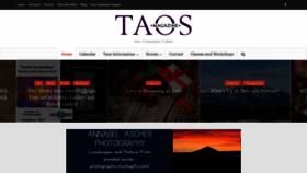 What Taosmagazine.com website looked like in 2020 (3 years ago)
