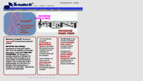 What Tonalsoft.com website looked like in 2020 (4 years ago)