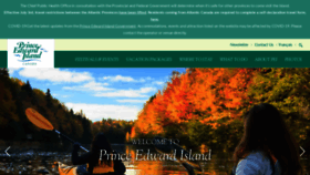 What Tourismpei.com website looked like in 2020 (3 years ago)