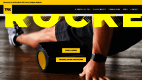 What Trx-training.fr website looked like in 2020 (3 years ago)