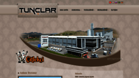 What Tunclar.com.tr website looked like in 2020 (3 years ago)