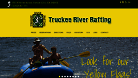What Truckeeriverrafting.com website looked like in 2020 (3 years ago)