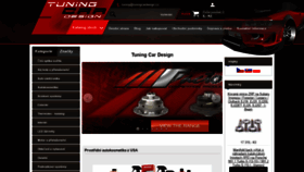 What Tuningcardesign.cz website looked like in 2020 (3 years ago)