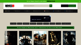 What Themoviesverse.com website looked like in 2020 (3 years ago)