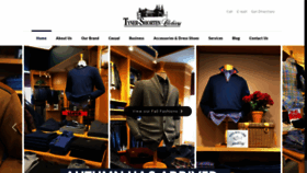 What Tynershortenclothiers.com website looked like in 2020 (3 years ago)