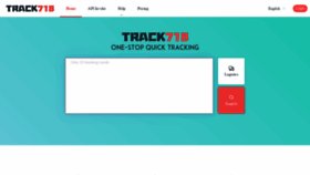 What Track718.com website looked like in 2020 (3 years ago)