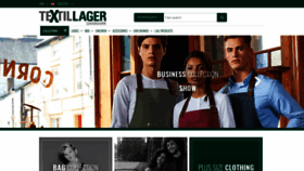 What Textillager.dk website looked like in 2020 (3 years ago)