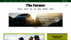 What Thefarmermagazine.com.au website looked like in 2020 (3 years ago)