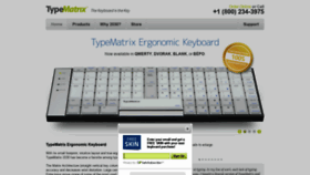 What Typematrix.com website looked like in 2020 (3 years ago)