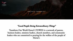 What Towhawaii.org website looked like in 2020 (3 years ago)