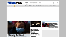 What Trentotoday.it website looked like in 2020 (3 years ago)