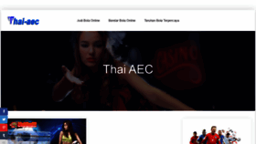 What Thai-aec.com website looked like in 2020 (3 years ago)
