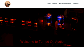 What Turned-onaudio.co.nz website looked like in 2020 (3 years ago)