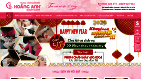 What Tmvhoanganh.com website looked like in 2020 (3 years ago)