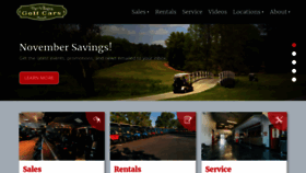 What Thevillagesgolfcars.com website looked like in 2020 (3 years ago)