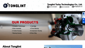 What Tonglint.net website looked like in 2020 (3 years ago)