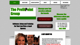 What Theprofitpointgroup.com website looked like in 2020 (3 years ago)