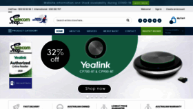 What Thetelecomshop.com.au website looked like in 2020 (3 years ago)