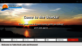 What Tablerocksbestrealtors.com website looked like in 2020 (3 years ago)