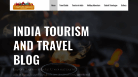 What Tourismbharat.com website looked like in 2020 (3 years ago)