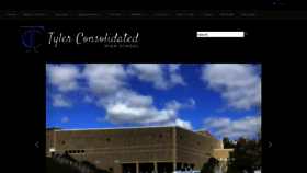 What Tylerconsolidatedhighschool.org website looked like in 2020 (3 years ago)