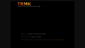 What Trmk.org website looked like in 2020 (3 years ago)