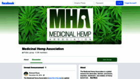 What The-mha.org website looked like in 2020 (3 years ago)