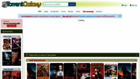 What Torrentgalaxy.su website looked like in 2020 (3 years ago)
