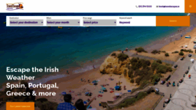 What Travelescapes.ie website looked like in 2020 (3 years ago)