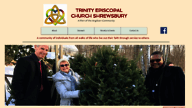 What Trinityshrewsbury.org website looked like in 2020 (3 years ago)