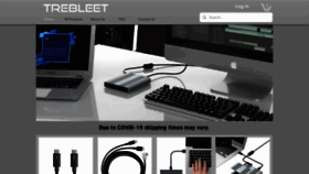 What Trebleet.com website looked like in 2020 (3 years ago)
