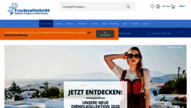 What Trachtenoutlet24.de website looked like in 2020 (3 years ago)