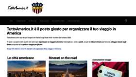 What Tuttoamerica.it website looked like in 2020 (3 years ago)