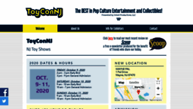 What Toyconnj.com website looked like in 2020 (3 years ago)