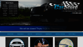 What Thecarstoreiowa.com website looked like in 2020 (3 years ago)