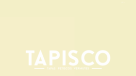 What Tapisco.pt website looked like in 2020 (3 years ago)
