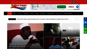 What Thereflector.com.ng website looked like in 2020 (3 years ago)