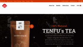 What Tenfu.us website looked like in 2020 (3 years ago)