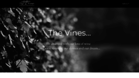 What Thevines.com website looked like in 2020 (3 years ago)