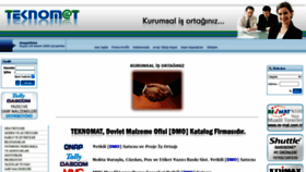 What Teknomat.com.tr website looked like in 2020 (3 years ago)