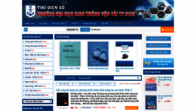 What Thuvienso.ut.edu.vn website looked like in 2020 (3 years ago)