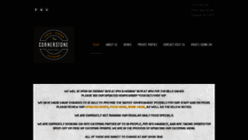 What Thecornerstoneclarence.com website looked like in 2020 (3 years ago)
